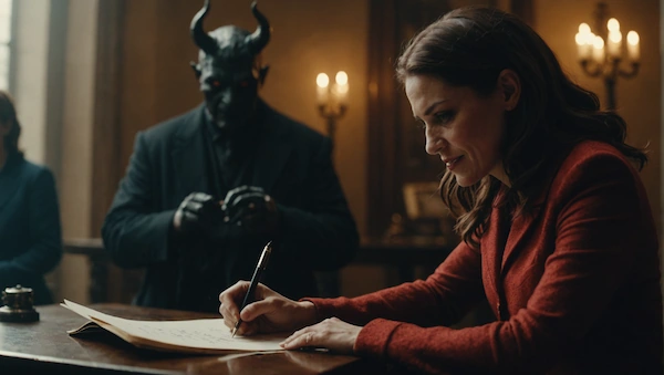 selling one's soul to the devil