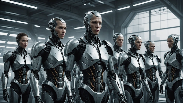 transhumanist hybrid people
