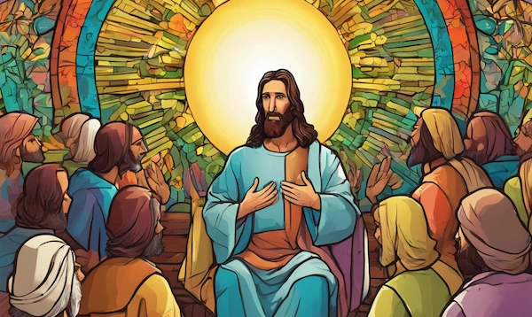 jesus being in the world but not of the world