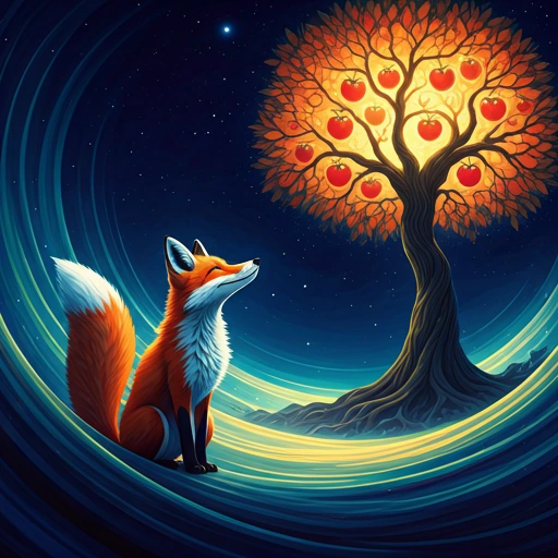 The Fox and the Celestial Fruit